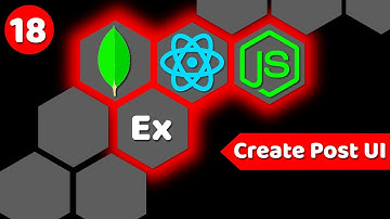 #18 Create Post page UI | MERN stack tutorial | Instagram clone