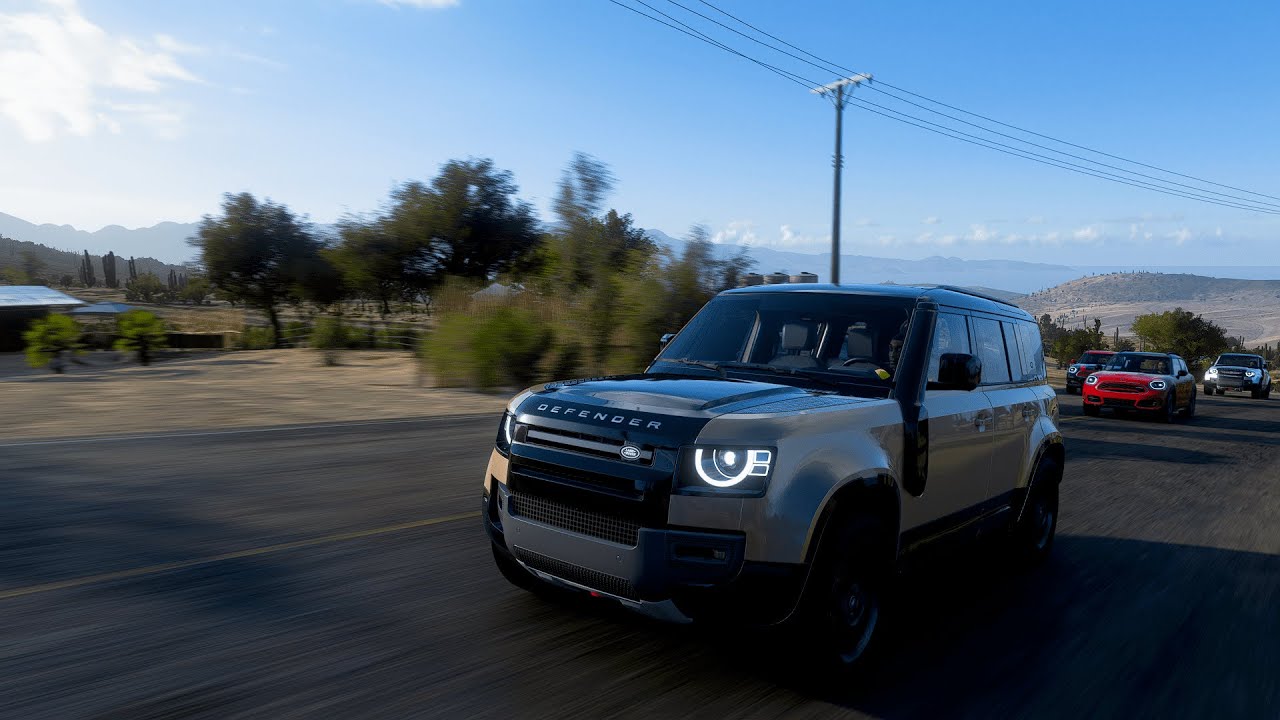 Forza Horizon 5 - Land Rover Defender 110 X | Dirt Race | Steering ...