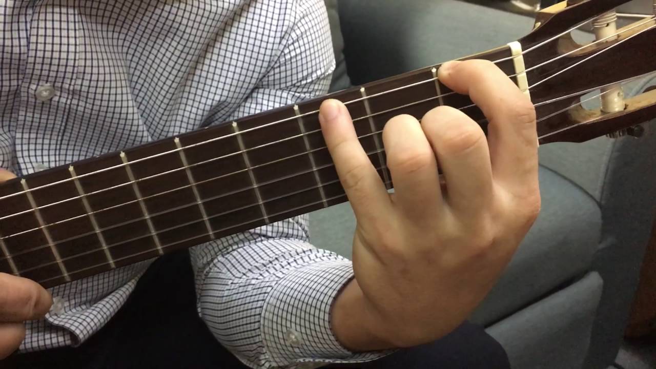 Cách Vươn Ngón Tay Khi Chơi Đàn Guitar - Văn Anh Guitar Class - Youtube