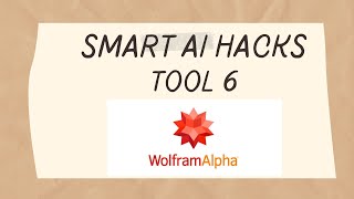 Master Math, Science, and More with Wolfram Alpha!