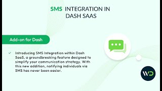 SMS Integration | Streamlining Communication in Dash SaaS screenshot 5