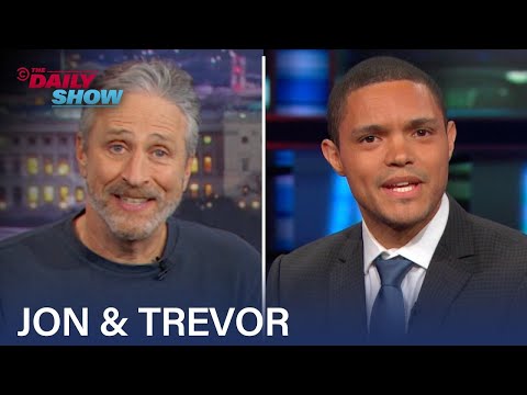 Passing the Host Baton: Jon Stewart & Trevor Noah | The Daily Show