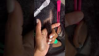 How  I split Locs to make them smaller #shorts
