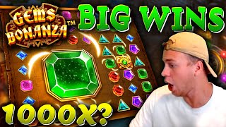 3 Big Wins on Gems Bonanza (New Slot)