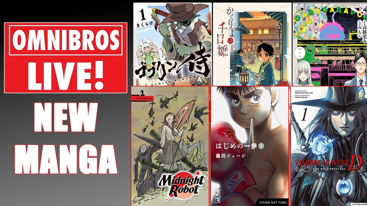 Hajime no Ippo Omnibus! | Anime NYC Manga Announcements | Omnibros Live!