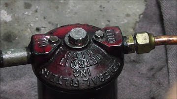 Plugged Oil Line to Boiler Furnace and Filter Change DIY