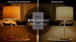 See the difference: Philips dimmable LED with warm glow screenshot 4