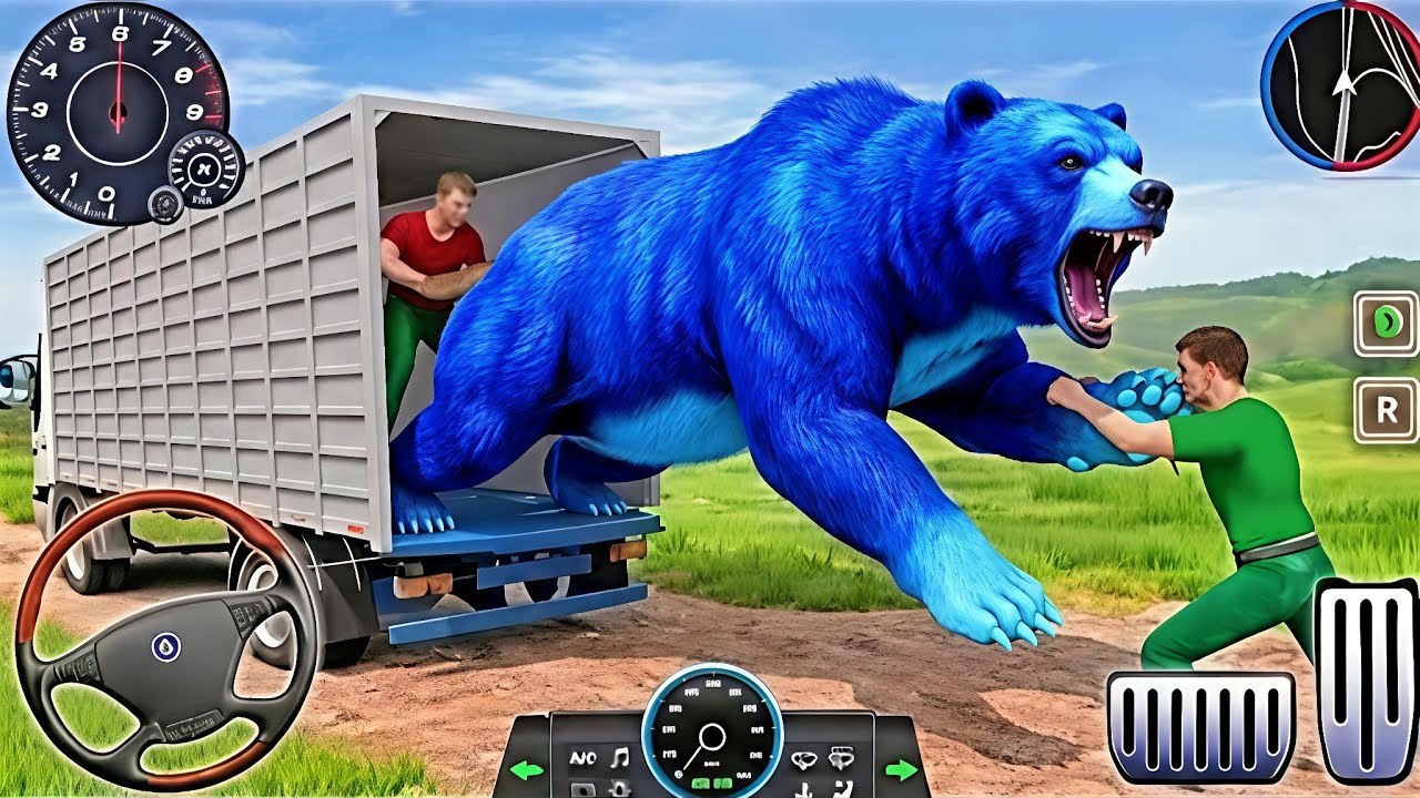 Wild Animals Transport Simulator Transport Animal Rescue Games|Android Gameplay 