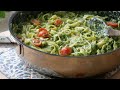 One Pot Pasta mit Ricotta & Spinat (Rezept) || One Pot Pasta with Ricotta & Spinach || [ENG SUBS]