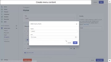 Yourstore megamenu with new method