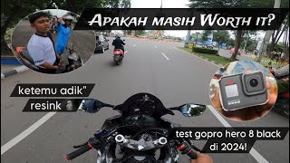 test gopro hero 8 black di tahun 2024 , apakah masih worth it? || ketemu adik” resink 🗿