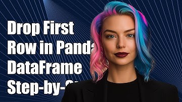 How to Drop the First Row in a Pandas DataFrame: A Step-by-Step Guide