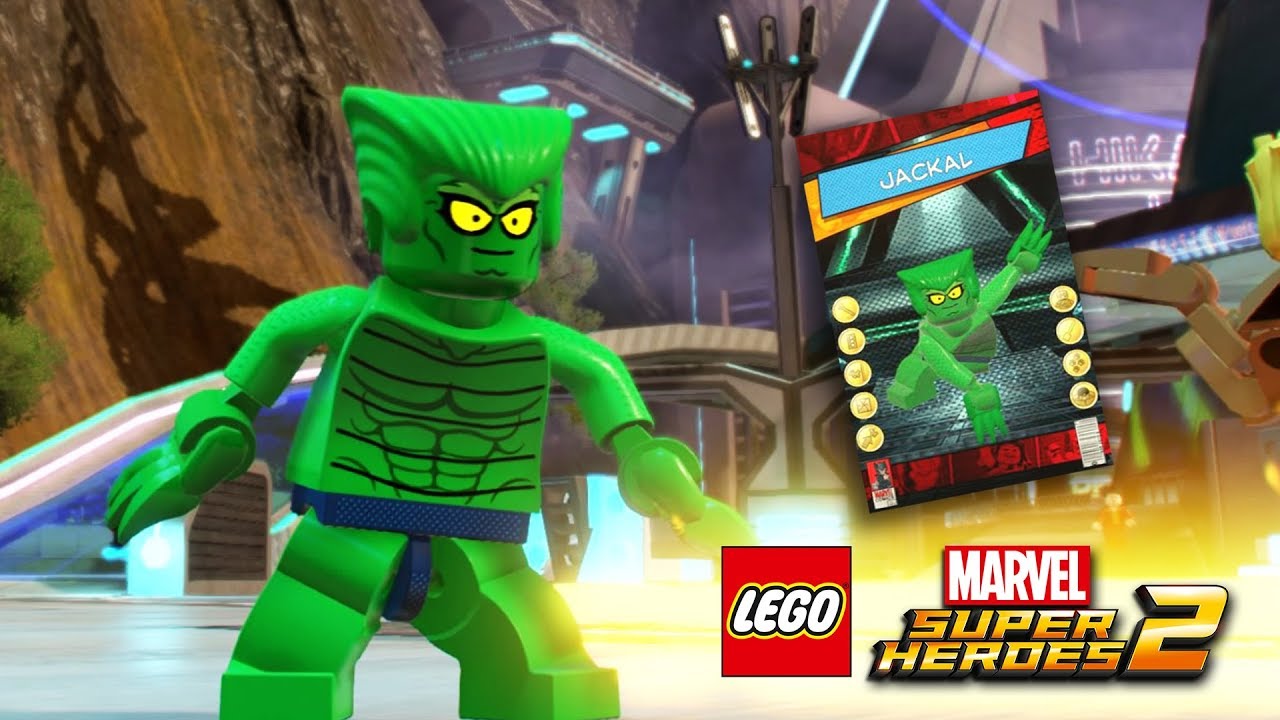 Lego Marvel Superheroes 2 Jackal Character Creation