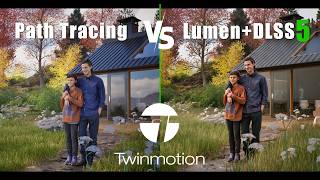 Twinmotion 2026.2 | Path Tracing vs Lumen + DLSS 5 Mod