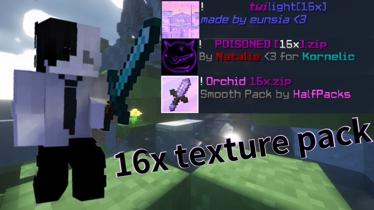 The 3 BEST 16x Bedwars/PvP Texture Packs - FPS Boost (1.8.9) - YouTube