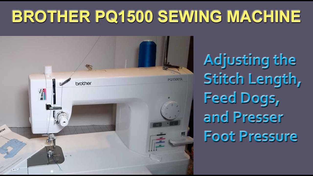 Brother PQ1500SL Straight Stitch Sewing Machine