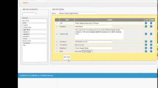 EarthSmart: Creating Reports