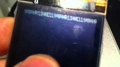 Nokia 3595 LCD on msp430