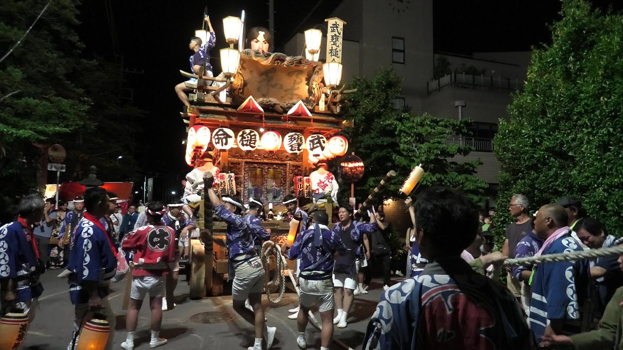 浜宿　本宿祭禮中日の終い（令和七年 佐原の大祭）