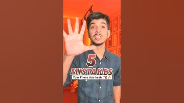 5 mistakes your phone also heats! #smartphone #techtips #shorts #techno @sameertech737