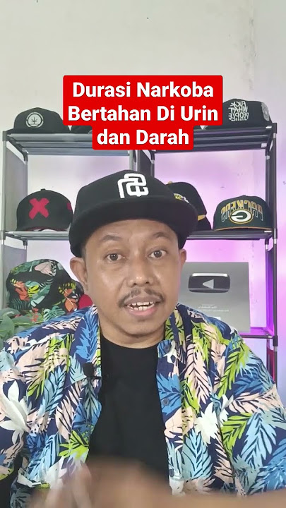 Durasi Narkoba Bertahan Di Urin dan Darah