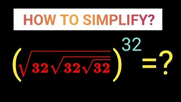 Exponential Math/ Square Root Math| Math Olympiad Question|| #maths #olympiad