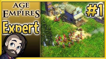 Britain vs Netherlands Expert Difficulty 🔴 Age of Empires 3 Gameplay #1