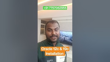 Oracle 12C & 19C Installation difference