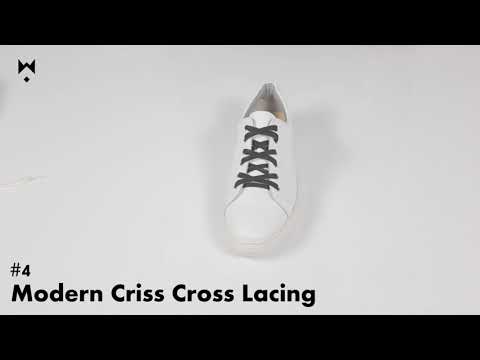 THEWOLF WHITE SNEAKER - CÁCH THẮT DÂY GIÀY - HOW TO LACE SNEAKER