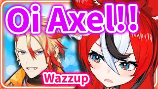 Bae Scolds Axel for Copying her Intro 【HololiveEN】