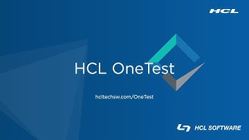 HCL OneTest API