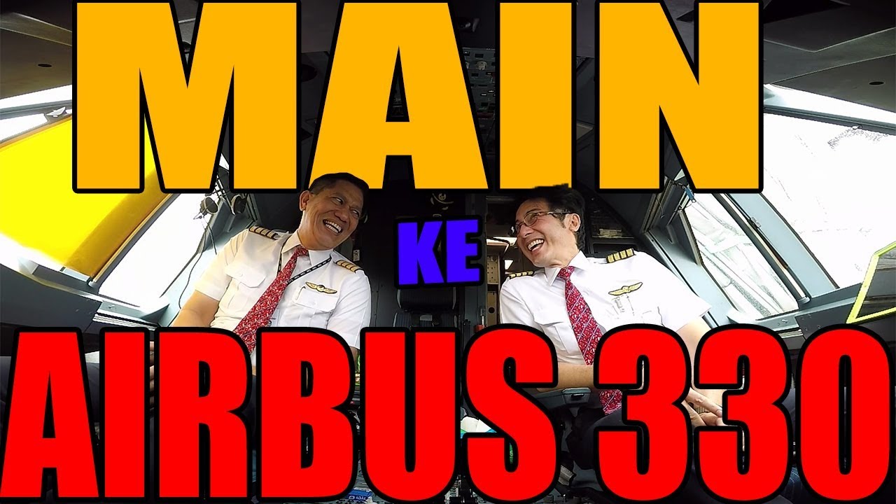 VISIT COCKPIT A-330 WITH CAPT. HERMAN MARKUS WENAS