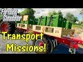 Let's Play Farming Simulator 19 #33: Transport Missions!