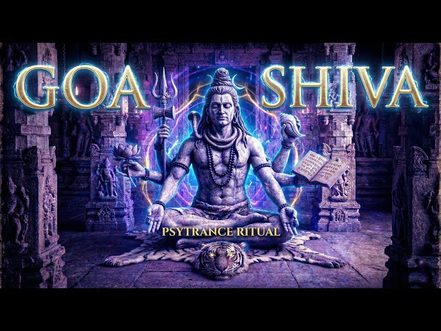 GOA — SHIVA 🕉️ (3h Complete) | Ancient Hindou Psytrance | Sitar & Tabla w/AudioReactive Visuals