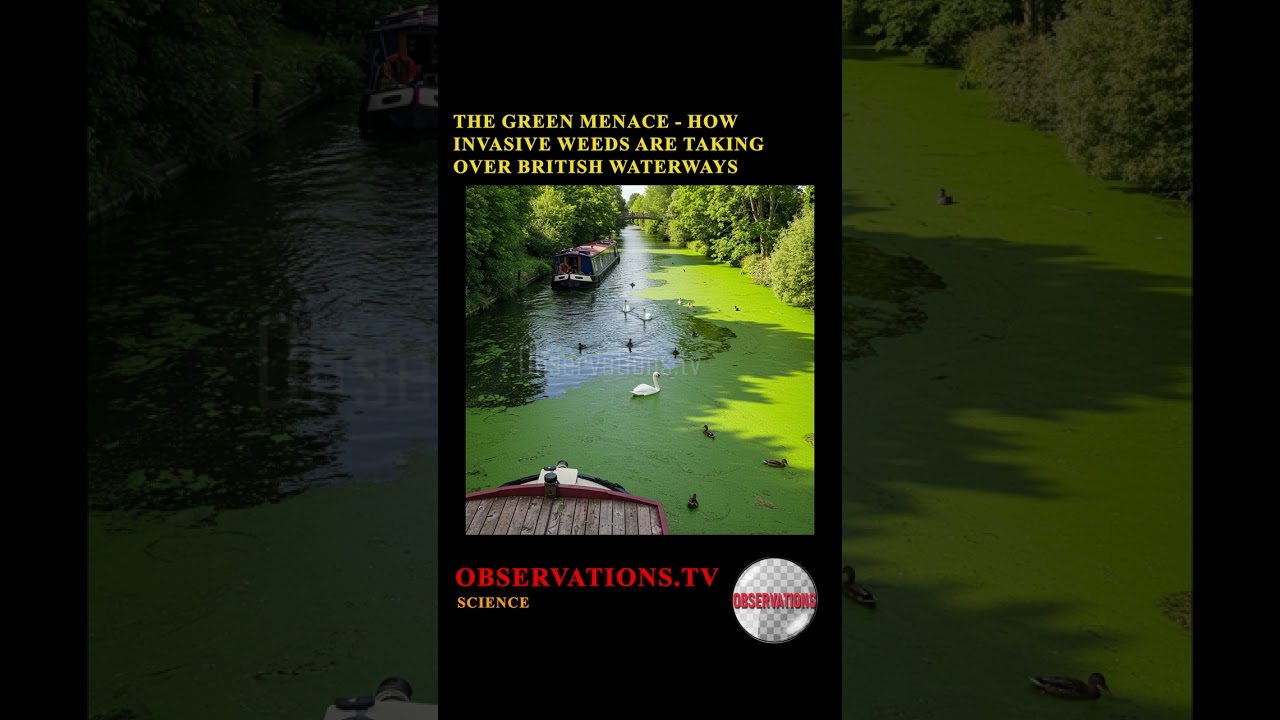 The Green Menace — How Invasive Weeds Are Taking Over British Waterways • Observations.tv - (530)