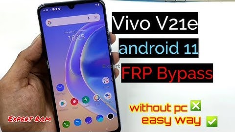 Vivo V21e Android 11 Google Account Unlock Bypass Without Pc Easy Trick