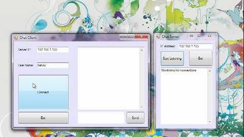 Chat Client in C# (incomplete)
