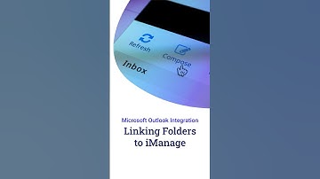 How to files emails from Microsoft Outlook to iManage Work 10