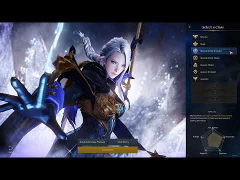 Lost Ark character selection