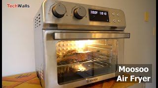 Moosoo 24.3Qt 10-in-1 Air Fryer Oven Review - TechWalls