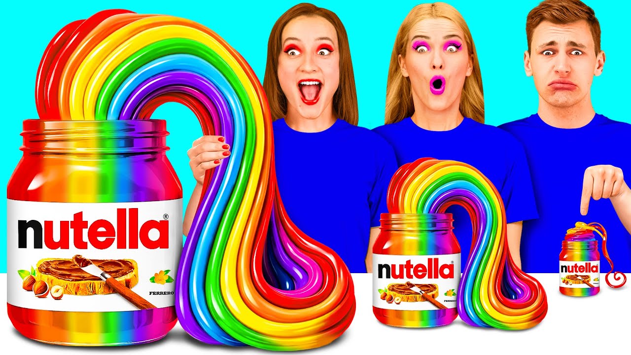 Большая, Средняя или Маленькая Тарелка Челлендж | Удивительные Кухонные Трюки от PaRaRa Challenge