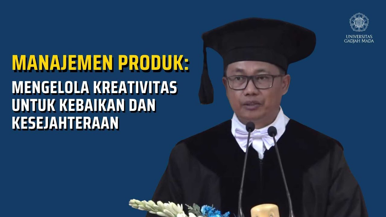 Pengukuhan Prof. Ir. Subagyo, Ph.D., IPU, ASEAN Eng. Guru Besar Fakuktas Teknik UGM