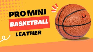 5" Mini Pro Leather Basketball - Size 1