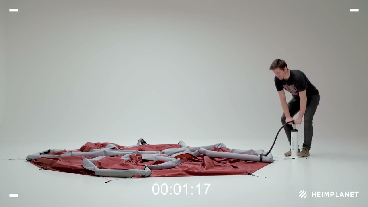 HEIMPLANET Tent   Backdoor Setup