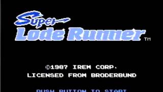 Super Lode Runner Fc Disksystem Demo