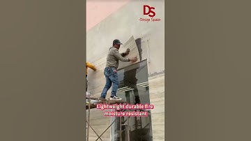 MCM stone travertine：Breathable texture with easy installation?