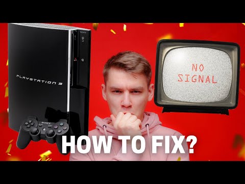PlayStation 3 BLACK SCREEN FIX. PS3 HDMI NOT WORKING. HOW TO FIX NO SIGNAL? NO VIDEO AND NO SIGNAL