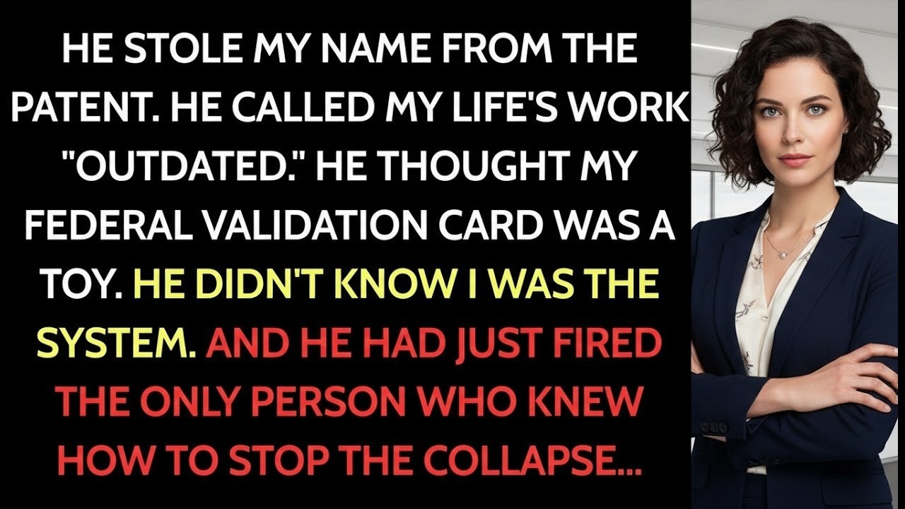 The CFO Removed My Name from the Patent—So I Removed His Access.