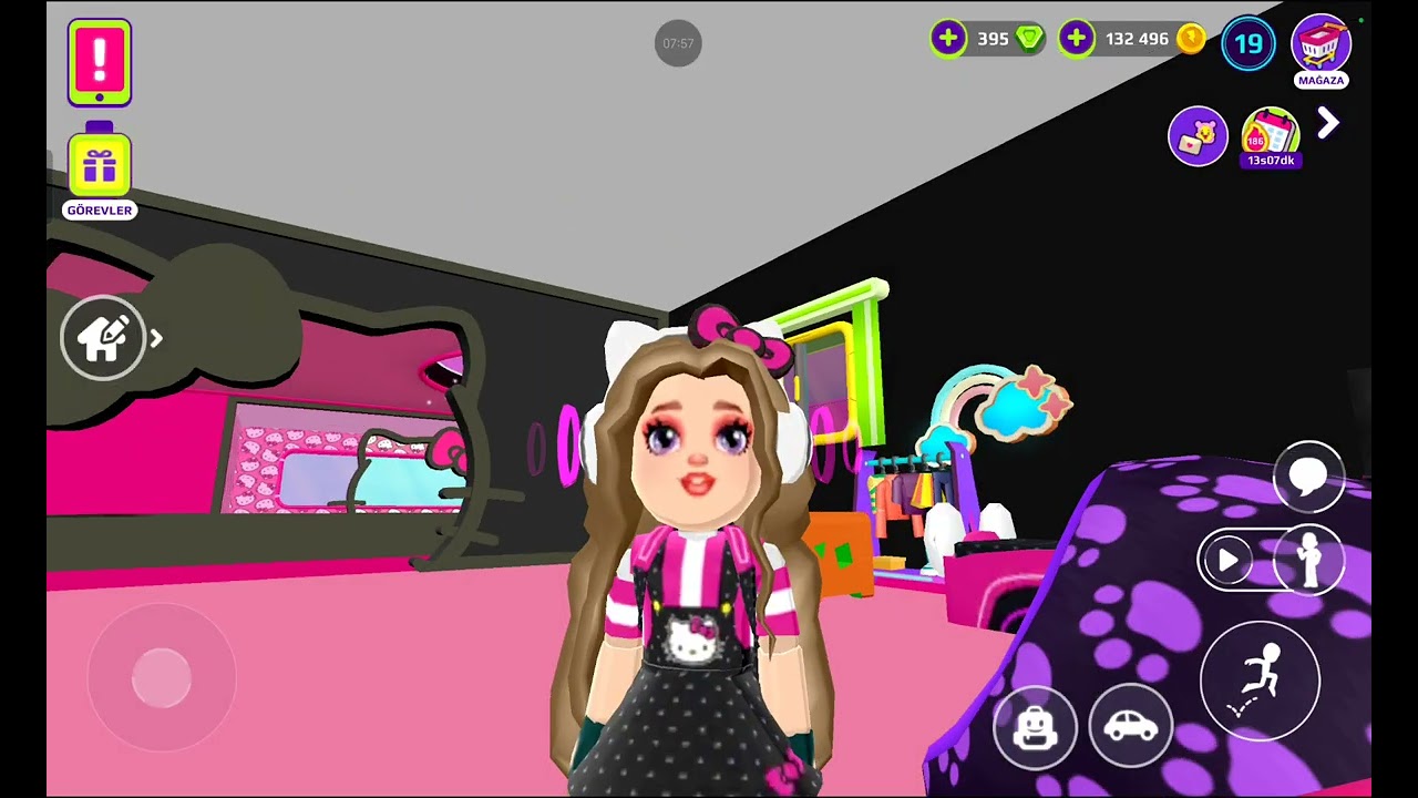 Hello kitty paketini aldım