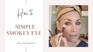 Smokey Eye Simple Tutorial | Charlotte Tilbury PillowTalk Palette for Mature Eyes